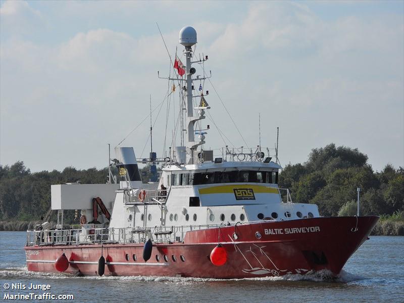 baltic surveyor (Research Vessel) - IMO 8747109, MMSI 261002065, Call Sign SNOF under the flag of Poland