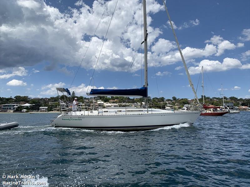sandy cracks (Sailing vessel) - IMO , MMSI 503117330 under the flag of Australia