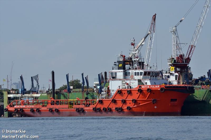 setia fajar (Offshore Tug/Supply Ship) - IMO 9324265, MMSI 533936000, Call Sign 9MGO9 under the flag of Malaysia