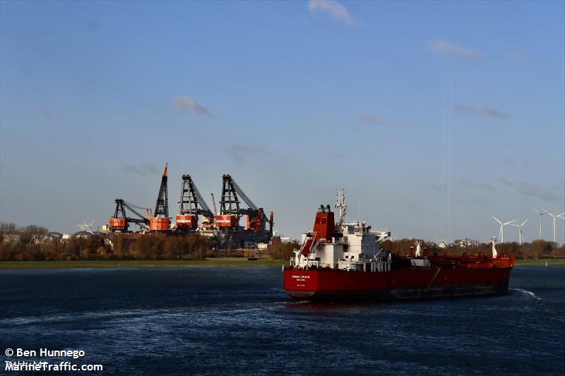 emma grace (Chemical/Oil Products Tanker) - IMO 9694191, MMSI 538009902, Call Sign V7A5317 under the flag of Marshall Islands