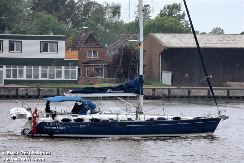 lulu tao (Pleasure craft) - IMO , MMSI 219030351, Call Sign XPH8757 under the flag of Denmark