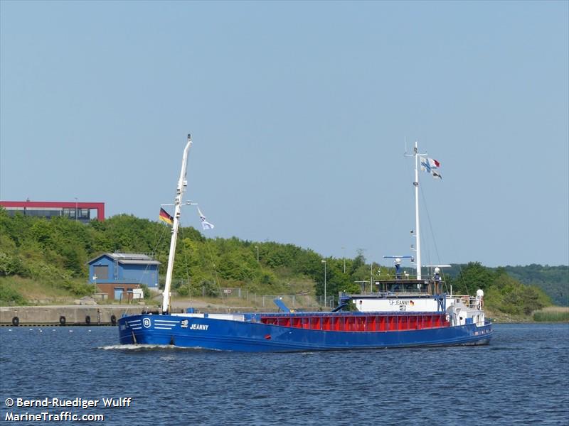 jeanny (General Cargo Ship) - IMO 8135459, MMSI 230169050, Call Sign OJUG under the flag of Finland