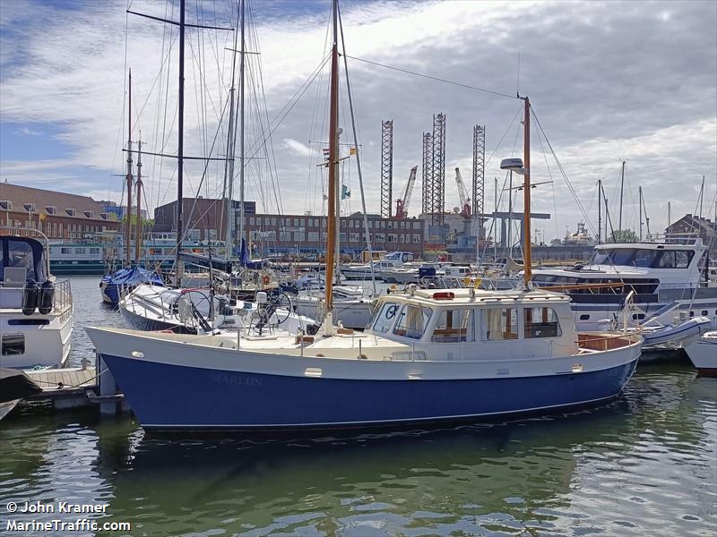 marlijn (Pleasure craft) - IMO , MMSI 244000161, Call Sign PD2372 under the flag of Netherlands