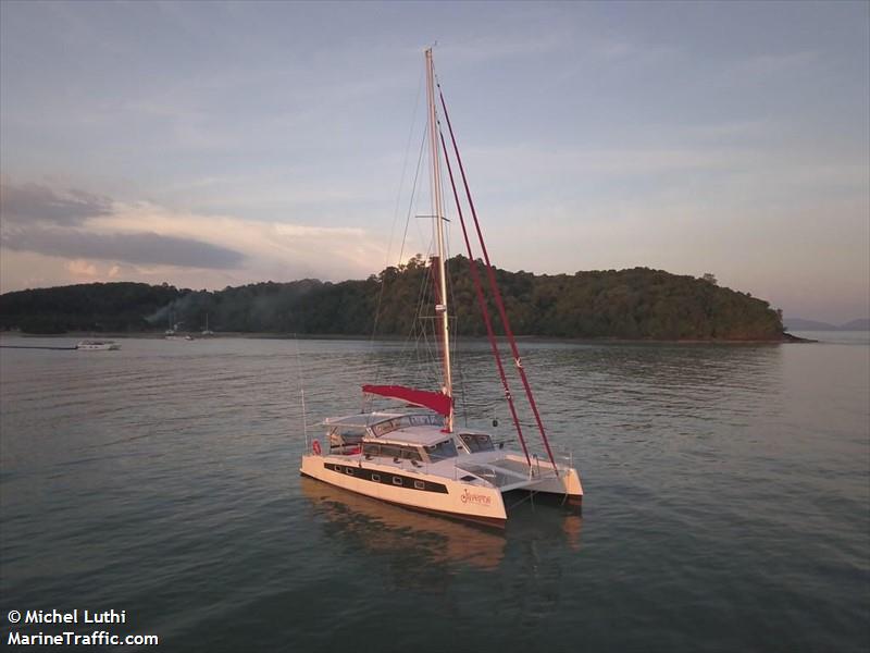 sy javerne suisse (Sailing vessel) - IMO , MMSI 269109940, Call Sign HBY5062 under the flag of Switzerland