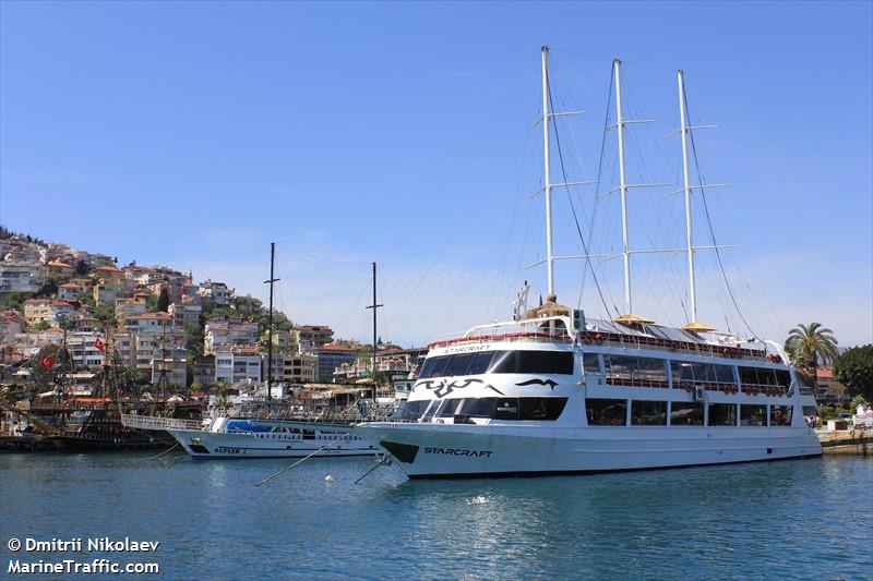 starcraft (Passenger ship) - IMO , MMSI 271040653, Call Sign TCQZ5 under the flag of Turkey