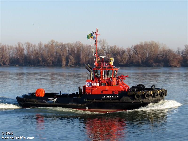 hydob (Tug) - IMO 9629794, MMSI 377041000, Call Sign J8B4980 under the flag of St Vincent & Grenadines