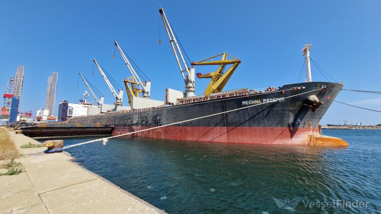 meghna prosper (Bulk Carrier) - IMO 9309631, MMSI 405000368, Call Sign S2BT8 under the flag of Bangladesh