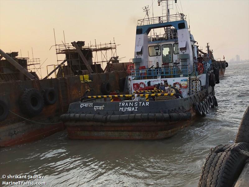 transtar (Tug) - IMO 8888563, MMSI 419076900, Call Sign AUVX under the flag of India