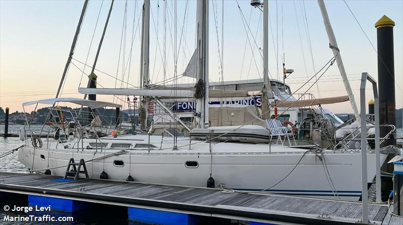 elke (Sailing vessel) - IMO , MMSI 232025865, Call Sign MGPJ6 under the flag of United Kingdom (UK)