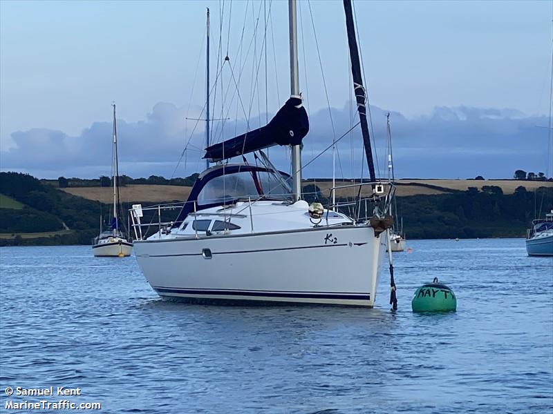 k2 (Pleasure craft) - IMO , MMSI 232039063, Call Sign MKIS2 under the flag of United Kingdom (UK)