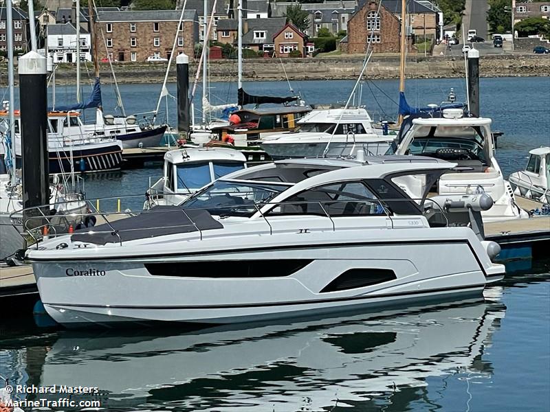 coralito (Pleasure craft) - IMO , MMSI 232040124, Call Sign MKSM8 under the flag of United Kingdom (UK)