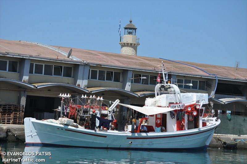 eleni (Fishing vessel) - IMO , MMSI 237688000, Call Sign SX8464 under the flag of Greece