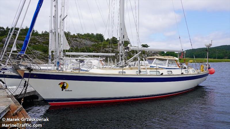 tukan (Sailing vessel) - IMO , MMSI 261001990, Call Sign SPS3939 under the flag of Poland