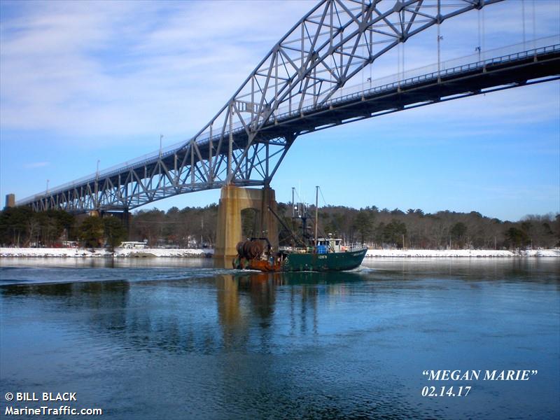 megan marie (Fishing vessel) - IMO , MMSI 366756530, Call Sign WCY7020 under the flag of United States (USA)