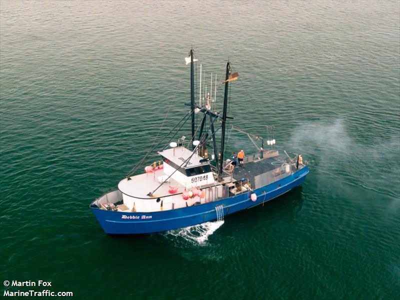 debbie ann (Fishing vessel) - IMO , MMSI 367313950, Call Sign WDD9620 under the flag of United States (USA)