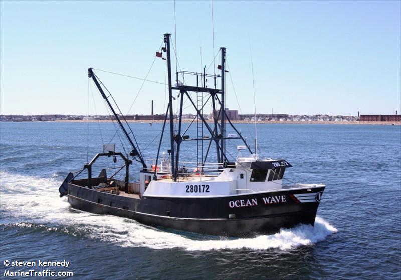 ocean wave (Fishing vessel) - IMO , MMSI 367401240, Call Sign WDE8072 under the flag of United States (USA)