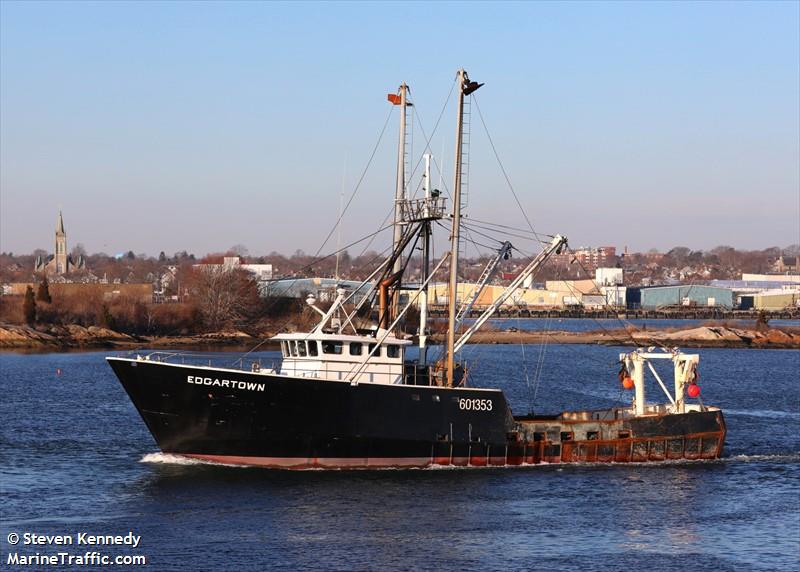 edgartown (Fishing vessel) - IMO , MMSI 367449660, Call Sign WDF4247 under the flag of United States (USA)