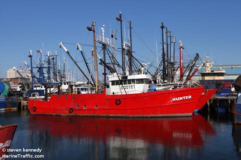 hunter (Fishing vessel) - IMO , MMSI 367639280, Call Sign WDH6561 under the flag of United States (USA)