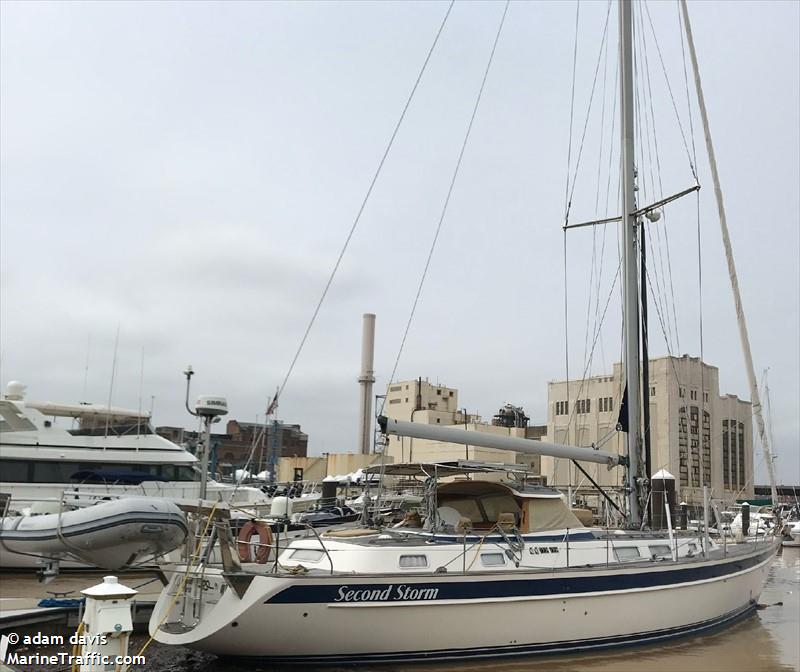second storm (Sailing vessel) - IMO , MMSI 368019030 under the flag of United States (USA)