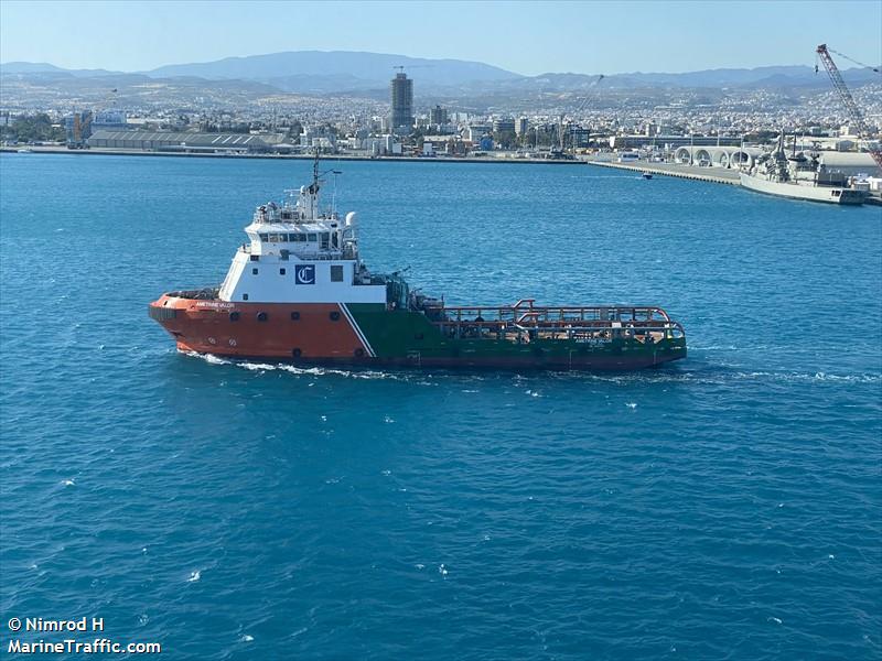 ametrine valor (Offshore Tug/Supply Ship) - IMO 9562374, MMSI 577445000, Call Sign YJWT6 under the flag of Vanuatu