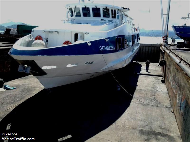 gombessa (Passenger Ship) - IMO 8733897, MMSI 616999154, Call Sign D6GU4 under the flag of Comoros