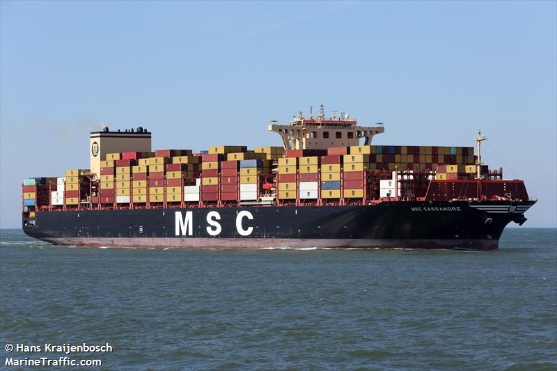 msc cassandre (Container Ship) - IMO 9785471, MMSI 636021364, Call Sign 5LDP3 under the flag of Liberia