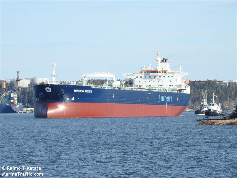 minerva helen (Crude Oil Tanker) - IMO 9276561, MMSI 636021789, Call Sign 5LFR6 under the flag of Liberia