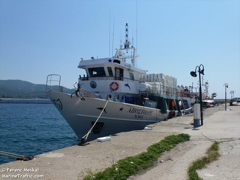 apostolos (Fishing Vessel) - IMO 8788608, MMSI 240298000, Call Sign SY5741 under the flag of Greece