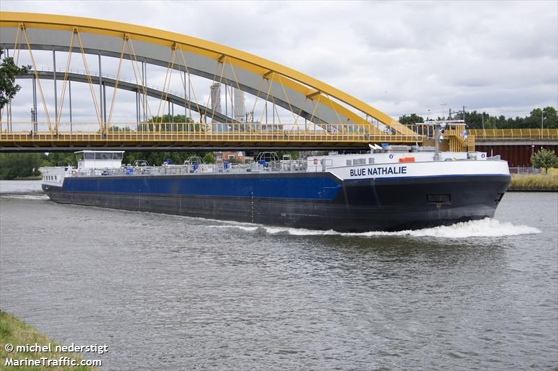 blue nathalie (Tanker) - IMO , MMSI 244371252, Call Sign PA5359 under the flag of Netherlands