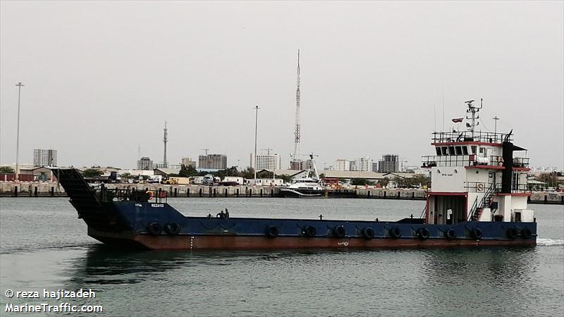 reza 102 (Cargo ship) - IMO 3544667, MMSI 422009800, Call Sign EPAR8 under the flag of Iran