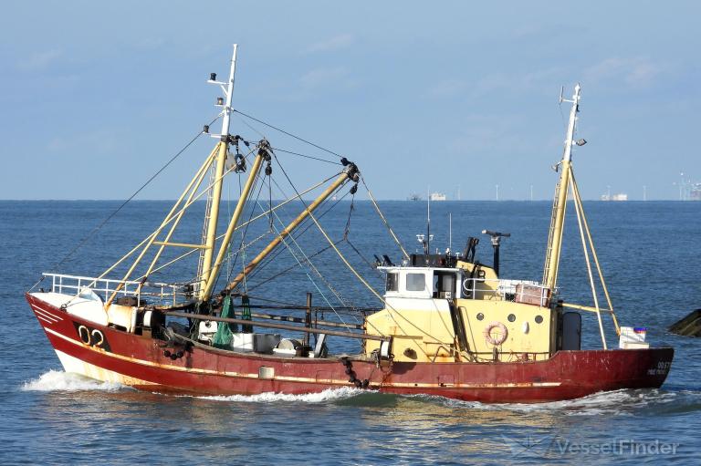 mfv o2 mike michel j (Fishing vessel) - IMO , MMSI 205308000, Call Sign OPAB under the flag of Belgium