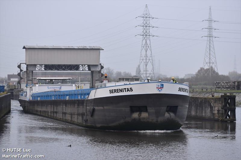 serenitas (Cargo ship) - IMO , MMSI 205539790, Call Sign OT9990 under the flag of Belgium