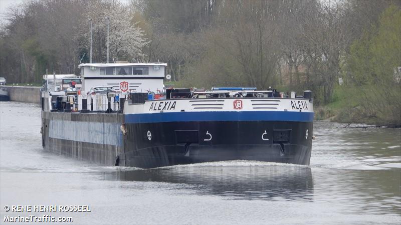 alexia (Tanker) - IMO , MMSI 205542090, Call Sign OT5420 under the flag of Belgium