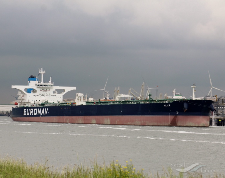 alice (Crude Oil Tanker) - IMO 9709087, MMSI 205686000, Call Sign ONIM under the flag of Belgium