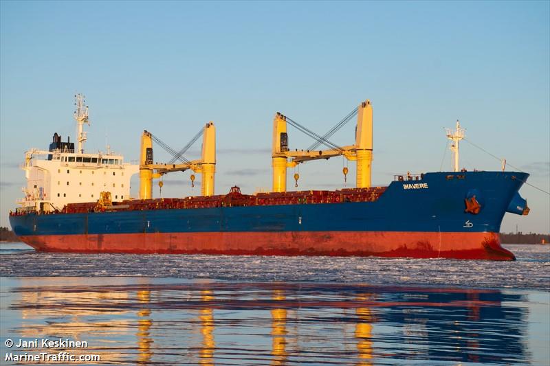 imavere (Bulk Carrier) - IMO 9612325, MMSI 209184000, Call Sign 5BWV4 under the flag of Cyprus