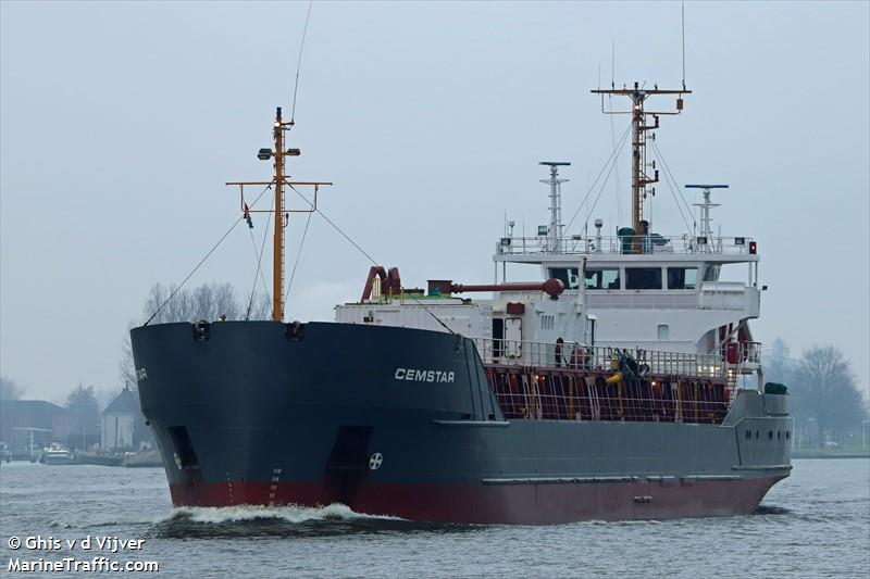 cemstar (Cement Carrier) - IMO 8903090, MMSI 209962000, Call Sign 5BUP3 under the flag of Cyprus