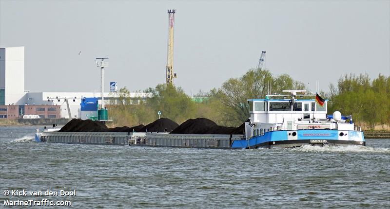 reinhold deymann 1 (Cargo ship) - IMO , MMSI 211337230, Call Sign DC7720 under the flag of Germany