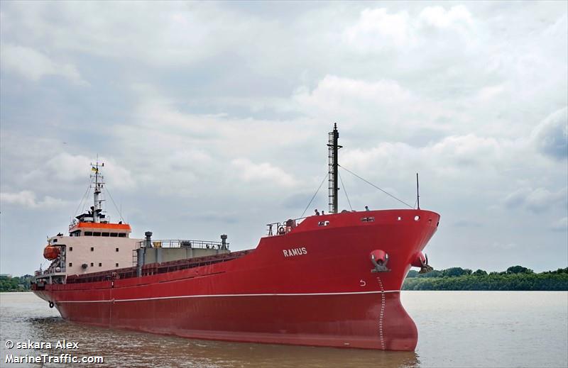 ramus (General Cargo Ship) - IMO 9318400, MMSI 214182738, Call Sign ER2738 under the flag of Moldova