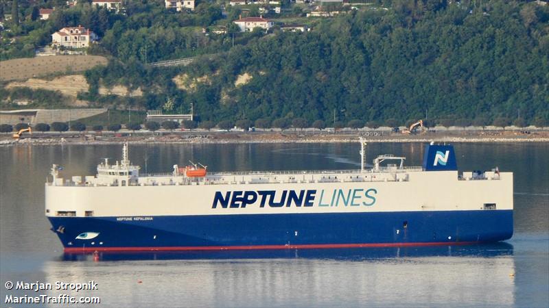 neptune kefalonia (Vehicles Carrier) - IMO 9438717, MMSI 215588000, Call Sign 9HA2117 under the flag of Malta