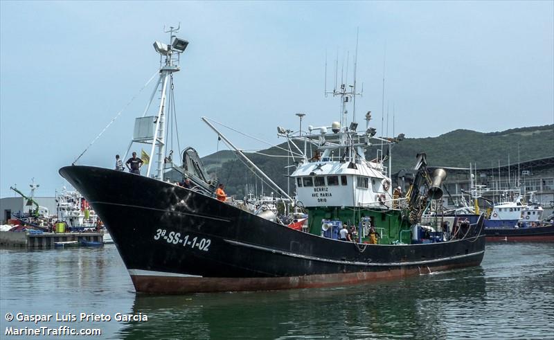 fv berriz ave maria (Fishing vessel) - IMO , MMSI 224061430, Call Sign EBYM under the flag of Spain