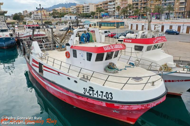 bahia de garrucha (Fishing vessel) - IMO , MMSI 224128650, Call Sign  ECCQ under the flag of Spain