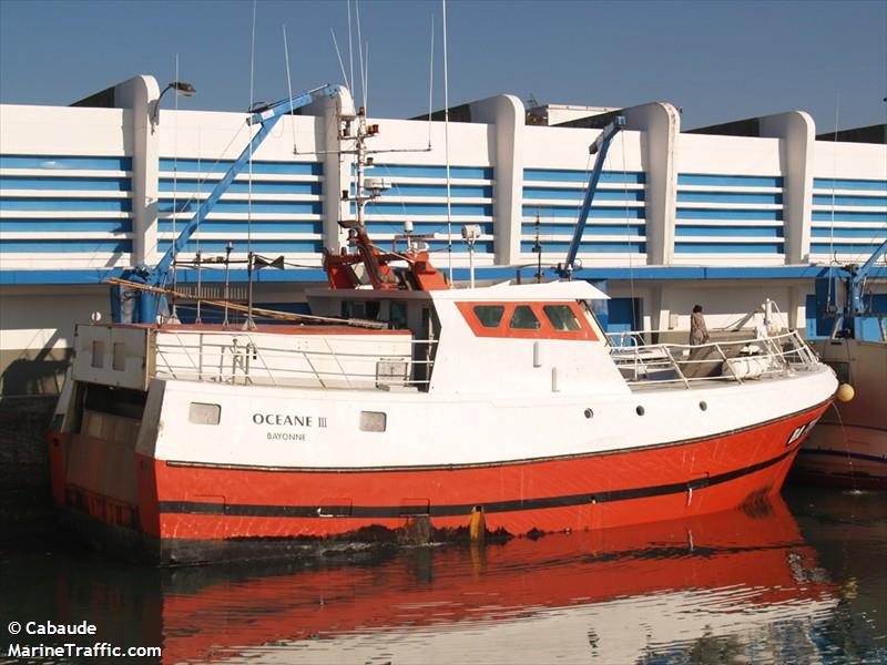 fv oceane iii (Fishing vessel) - IMO , MMSI 227875000, Call Sign FGBL under the flag of France