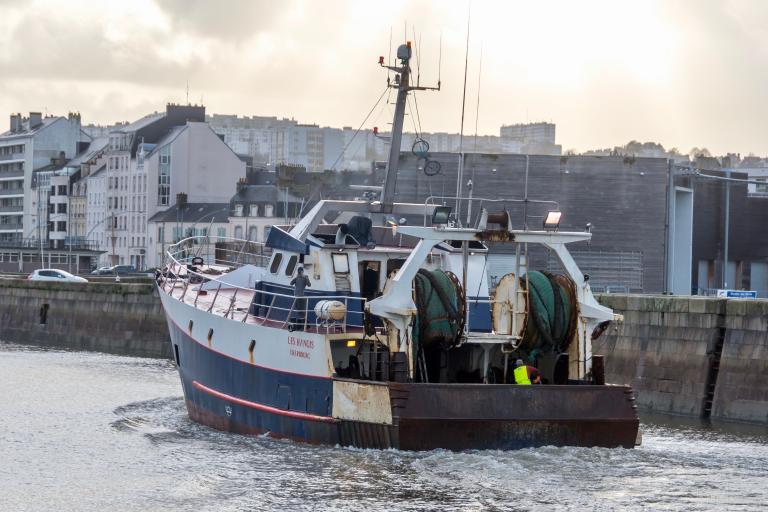 fv les hanois (Fishing vessel) - IMO , MMSI 228323000, Call Sign FGCG under the flag of France