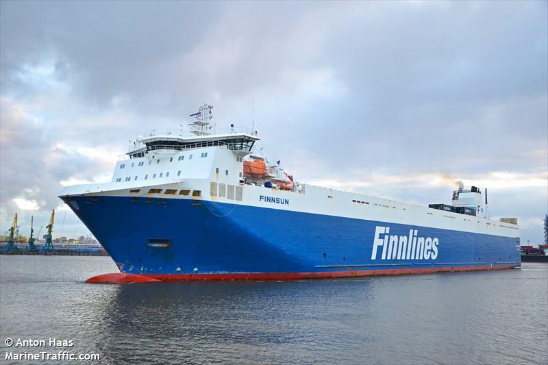 finnsun (Ro-Ro Cargo Ship) - IMO 9468918, MMSI 230623000, Call Sign OJPA under the flag of Finland