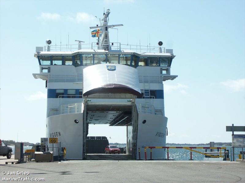 viggen (Passenger/Ro-Ro Cargo Ship) - IMO 9173719, MMSI 230914000, Call Sign OJIQ under the flag of Finland