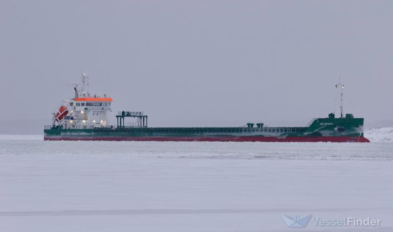 ice crystal (General Cargo Ship) - IMO 9818321, MMSI 231815000, Call Sign OZ2179 under the flag of Faeroe Islands