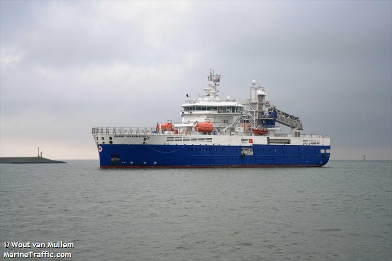 bibby wavemaster 1 (Offshore Support Vessel) - IMO 9773595, MMSI 232008874, Call Sign MBFZ5 under the flag of United Kingdom (UK)