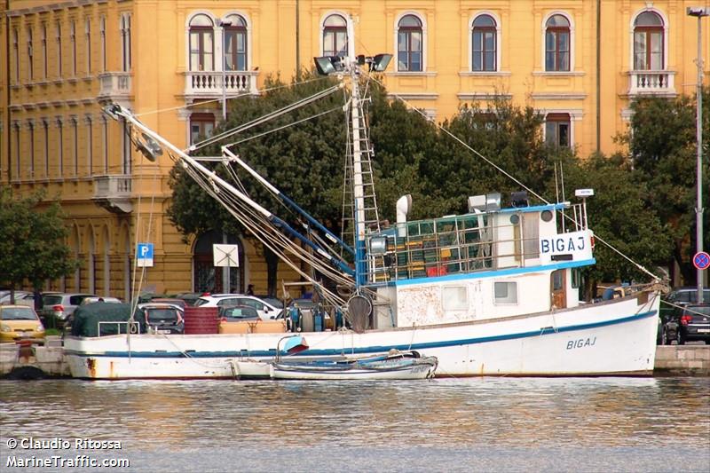 bigaj (Fishing vessel) - IMO , MMSI 238624040, Call Sign 9A7023 under the flag of Croatia