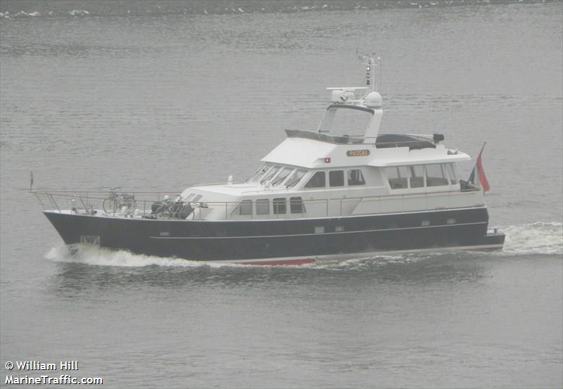 pascal (Pleasure craft) - IMO , MMSI 244030765, Call Sign PF3025 under the flag of Netherlands