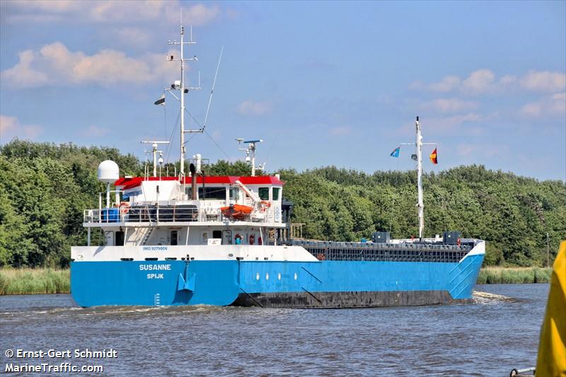 susanne (General Cargo Ship) - IMO 9279006, MMSI 244613000, Call Sign PCBF under the flag of Netherlands